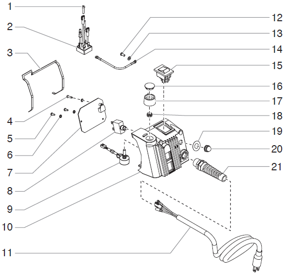 EPX2305 Pressure Control Assembly Parts